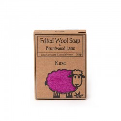 【买四送一】新西兰Bruntwood Lane Rose羊毛毡羊毛皂100g 玫瑰 【买四送一】新西兰Bruntwood Lane Rose羊毛毡羊毛皂100g 玫瑰